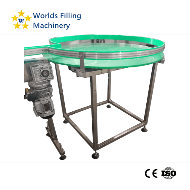 Automatic Rotary Accumulation Table for Beverages - Buy round shape ...